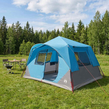 vidaXL Instant Tent Blue 365 x 380 x 200 cm Polyester and Steel