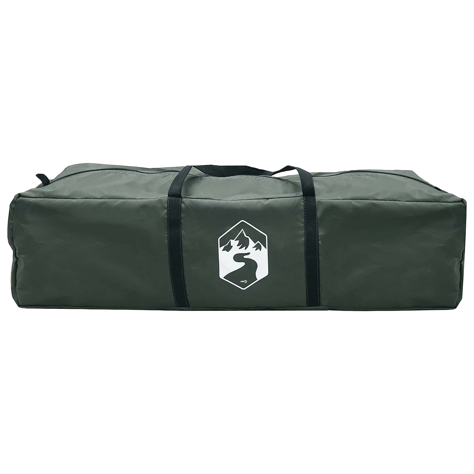 vidaXL Instant Tent Army Green 365 x 380 x 200 cm Polyester and Steel