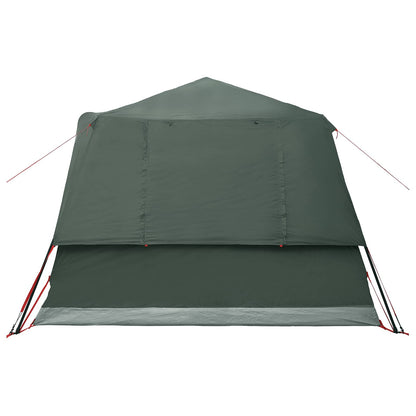 vidaXL Instant Tent Army Green 365 x 380 x 200 cm Polyester and Steel