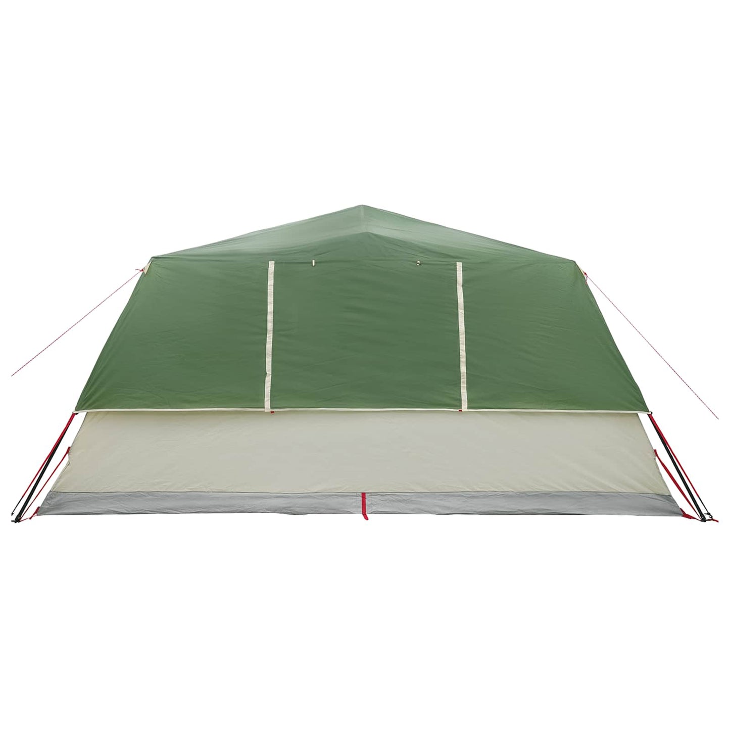 vidaXL Instant Tent 10-Person Green Polyester and Steel - 365 x 280 x 200 cm