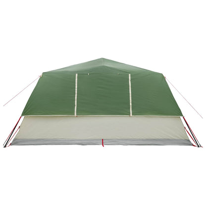 vidaXL Instant Tent 10-Person Green Polyester and Steel - 365 x 280 x 200 cm