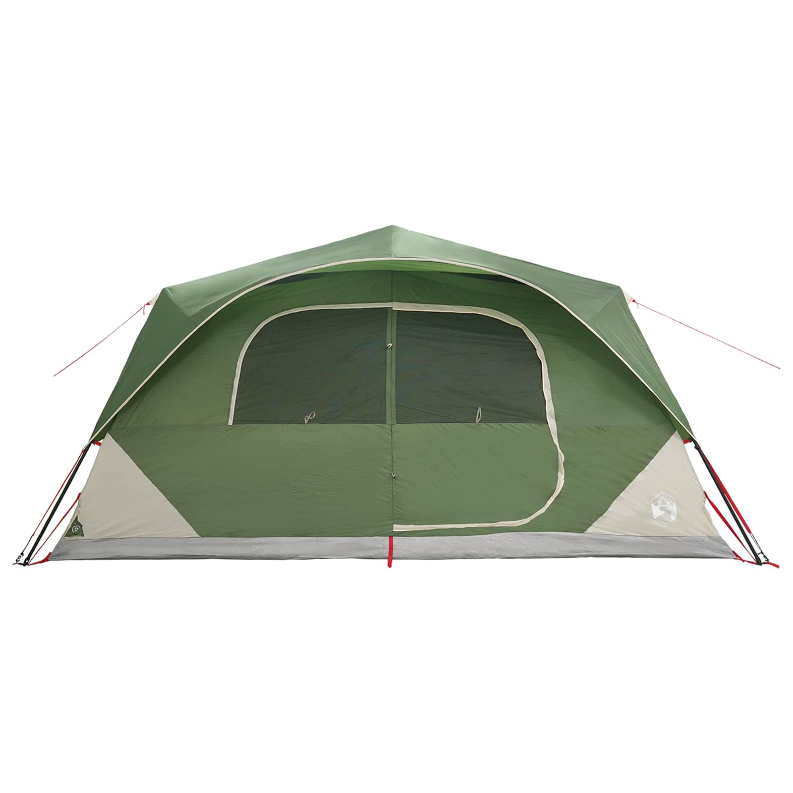 vidaXL Instant Tent 10-Person Green Polyester and Steel - 365 x 280 x 200 cm