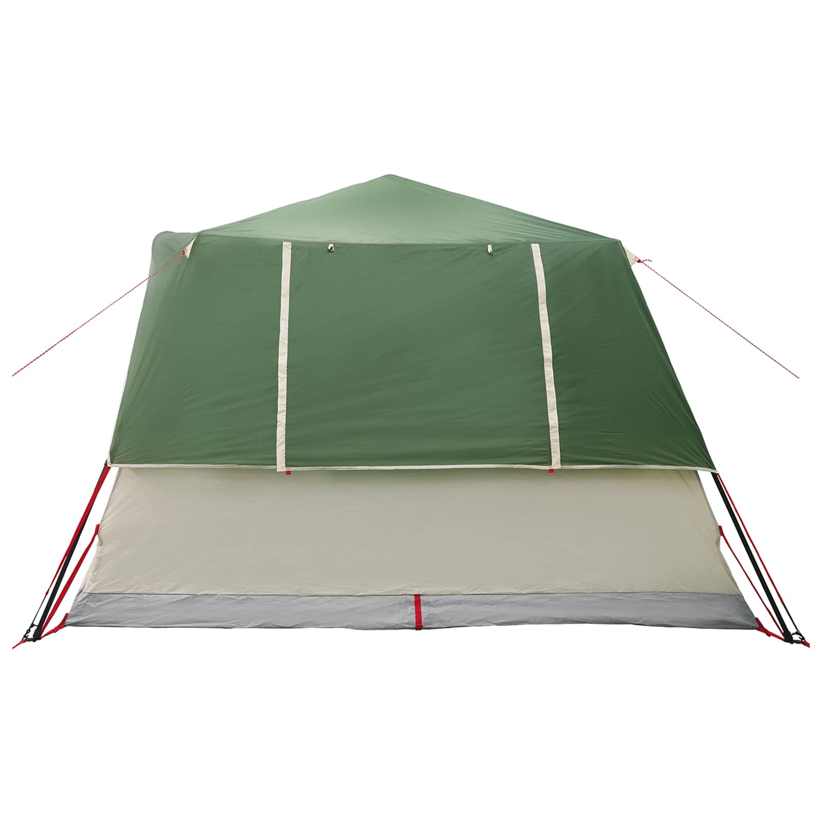 vidaXL Instant Tent 10-Person Green Polyester and Steel - 365 x 280 x 200 cm