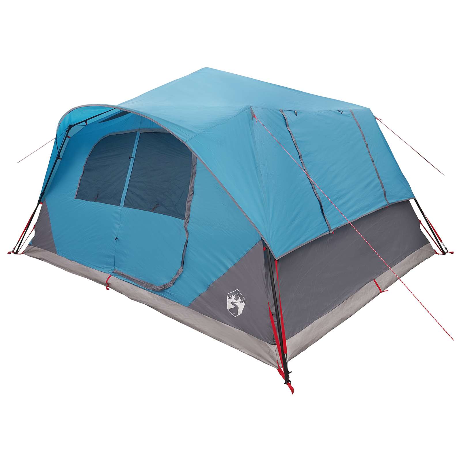 vidaXL Instant Tent 10-Person Blue Polyester and Steel - 365 x 280 x 200 cm
