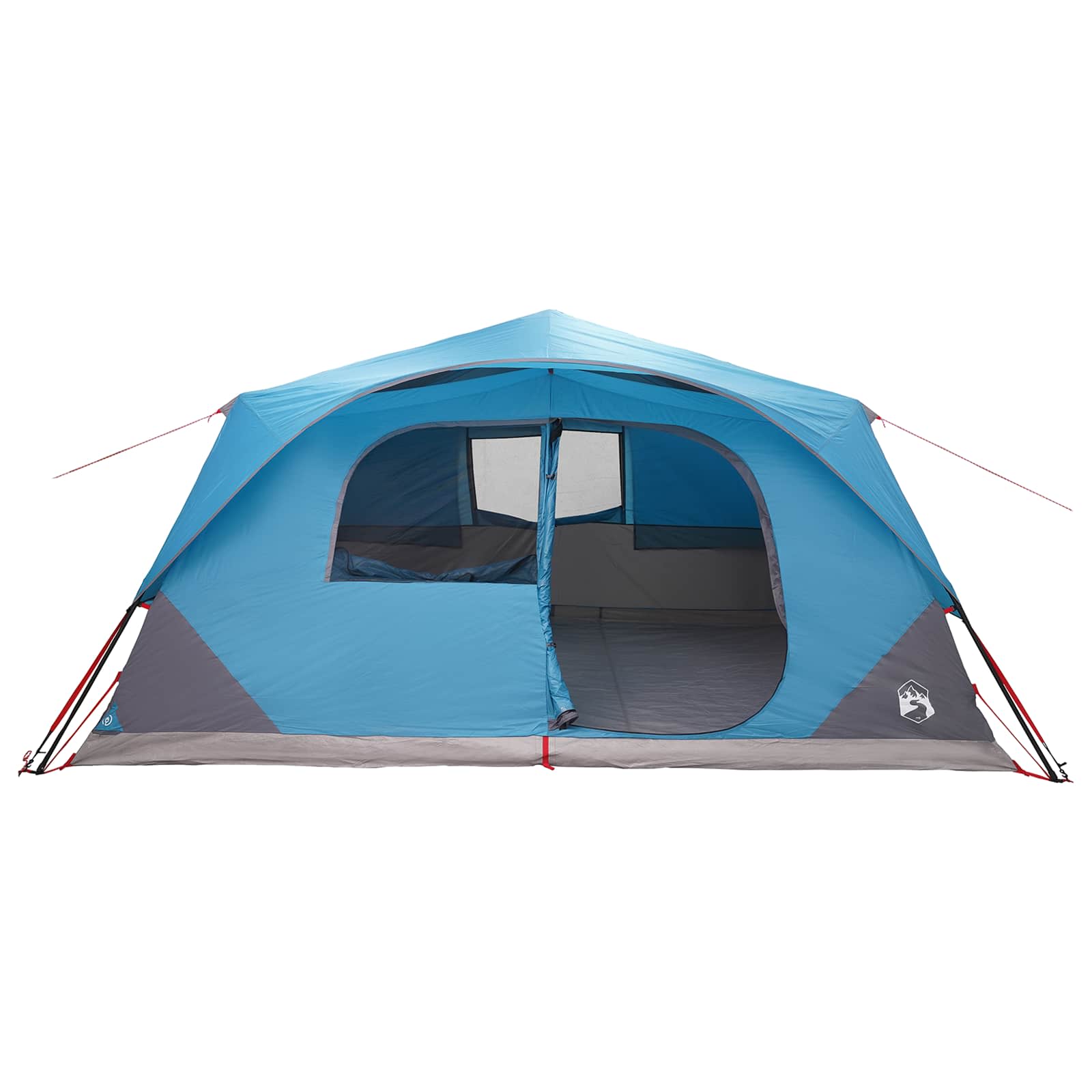 vidaXL Instant Tent 10-Person Blue Polyester and Steel - 365 x 280 x 200 cm