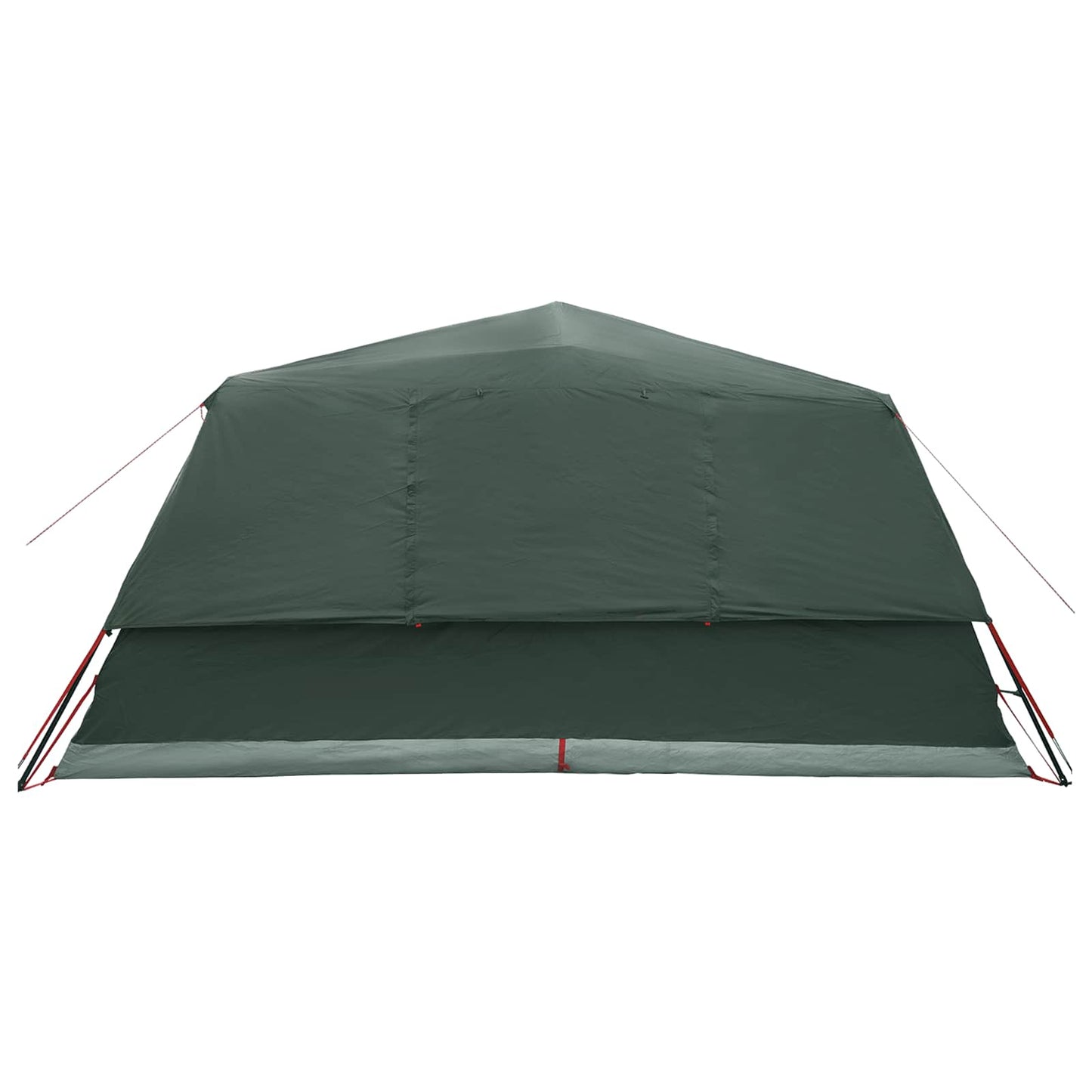 vidaXL Instant Tent 10-Person Army Green Polyester and Steel - 365 x 280 x 200 cm