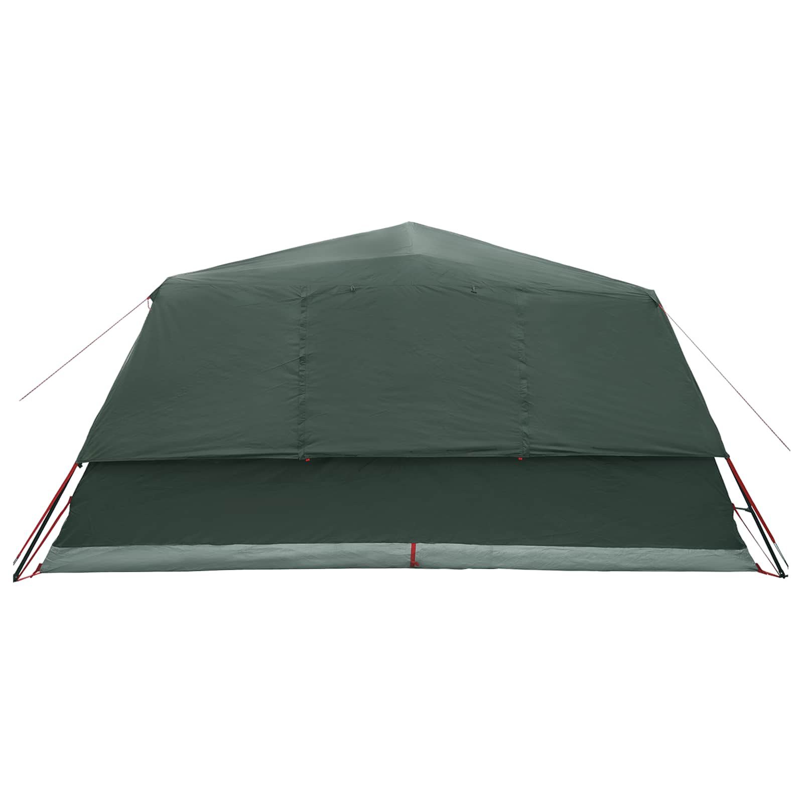 vidaXL Instant Tent 10-Person Army Green Polyester and Steel - 365 x 280 x 200 cm