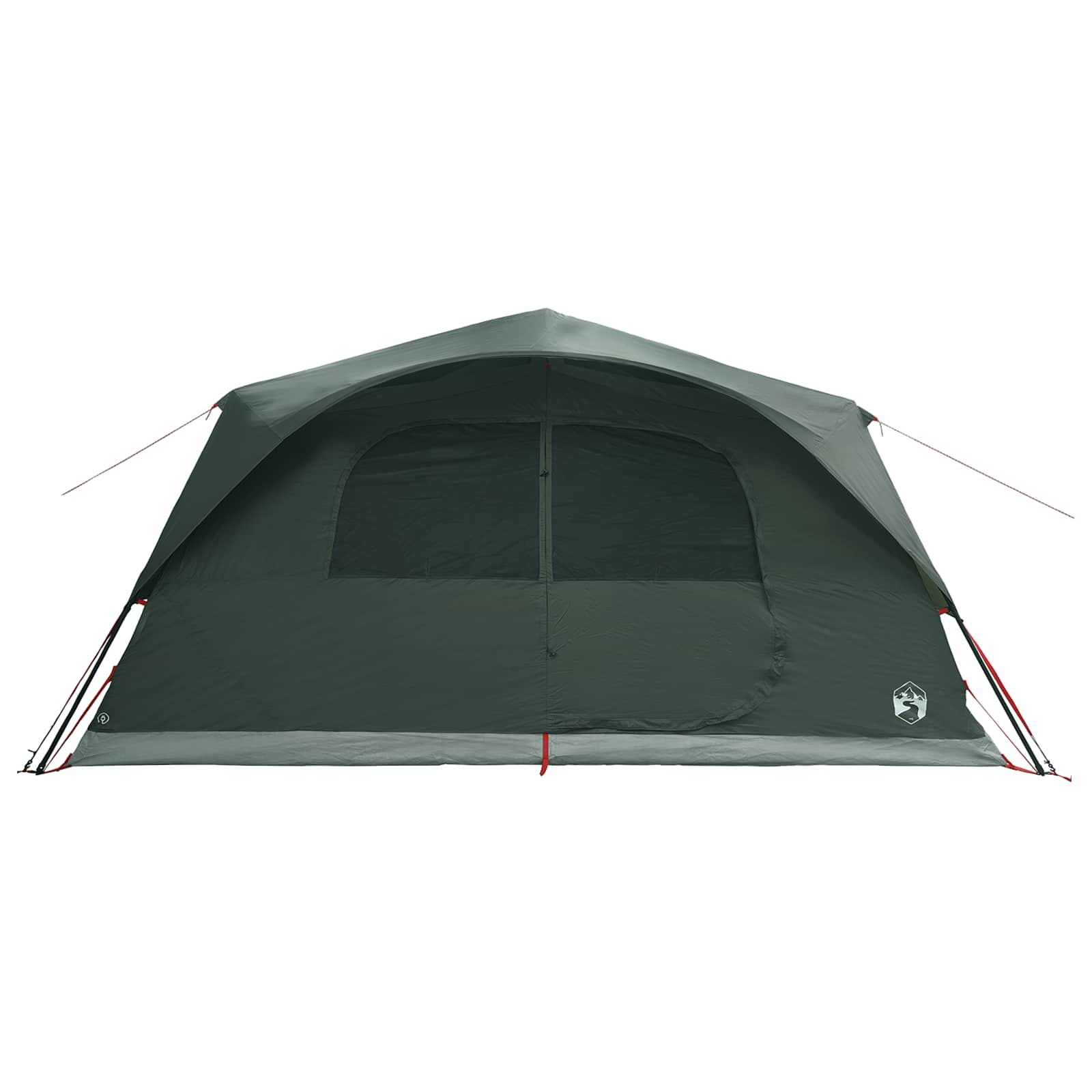 vidaXL Instant Tent 10-Person Army Green Polyester and Steel - 365 x 280 x 200 cm