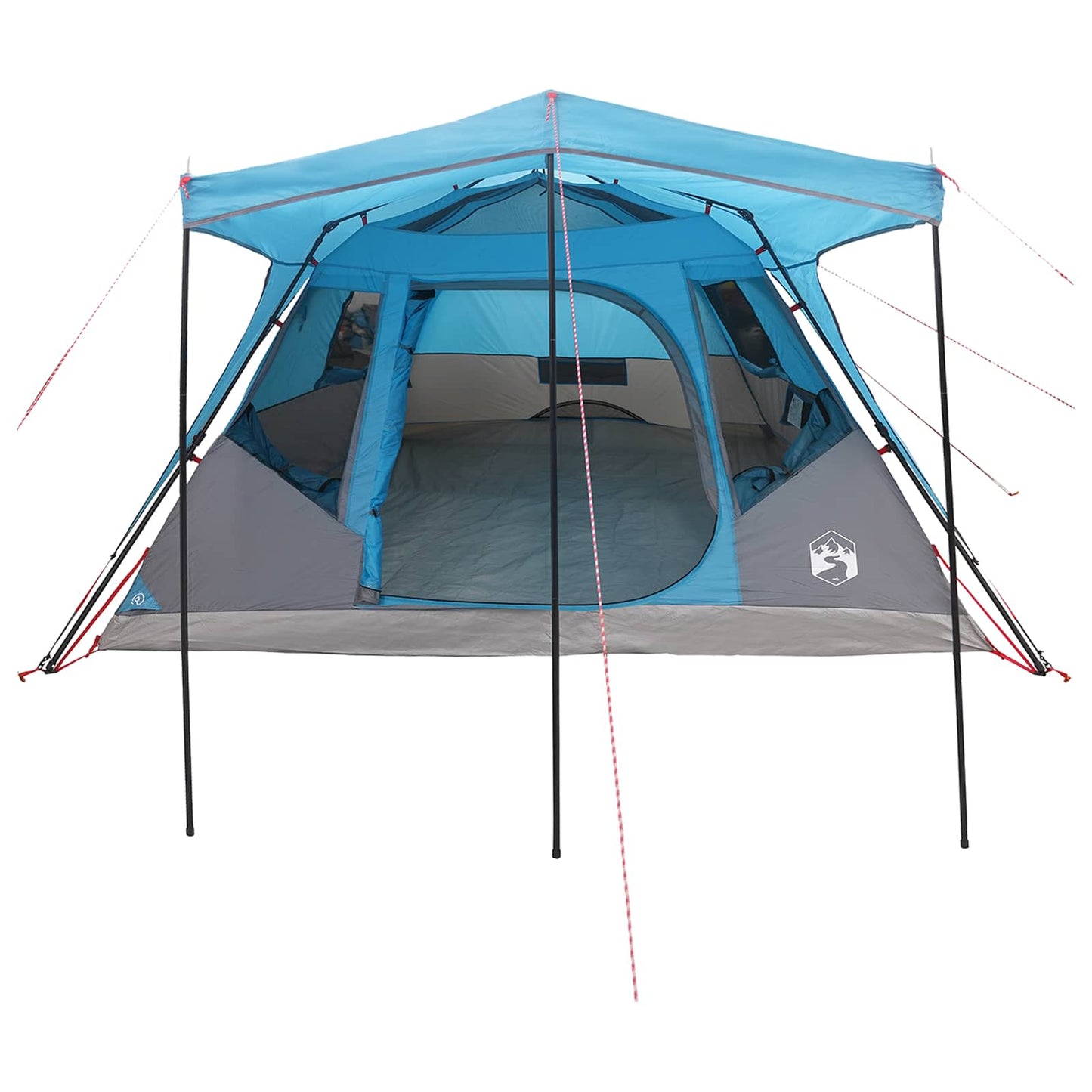 vidaXL Family Tent Blue 305 x 275 x 190 cm Polyester and Steel