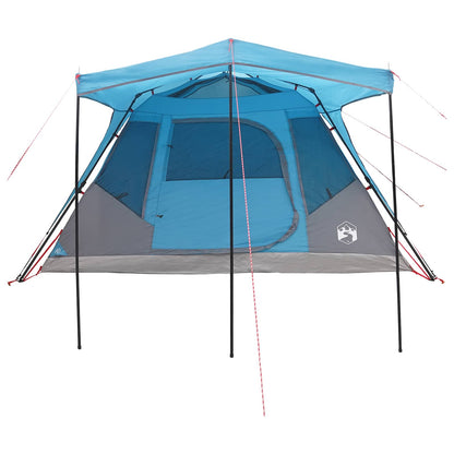 vidaXL Family Tent Blue 305 x 275 x 190 cm Polyester and Steel