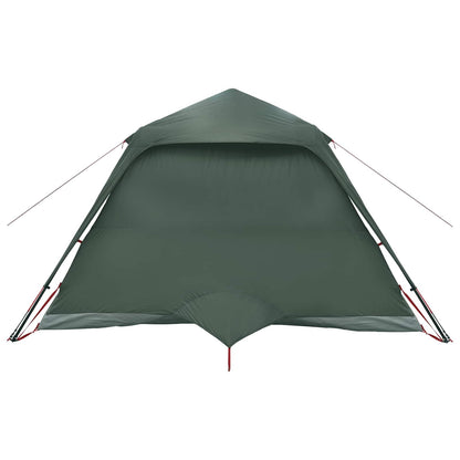 vidaXL Family Tent Army Green 305 x 275 x 190 cm Polyester and Steel
