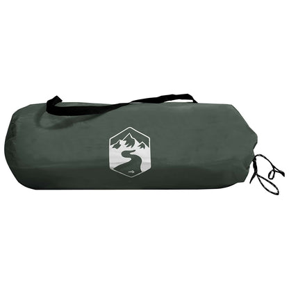 vidaXL Hunting Tent Army Green 143 x 143 x 165 cm Polyester and Steel
