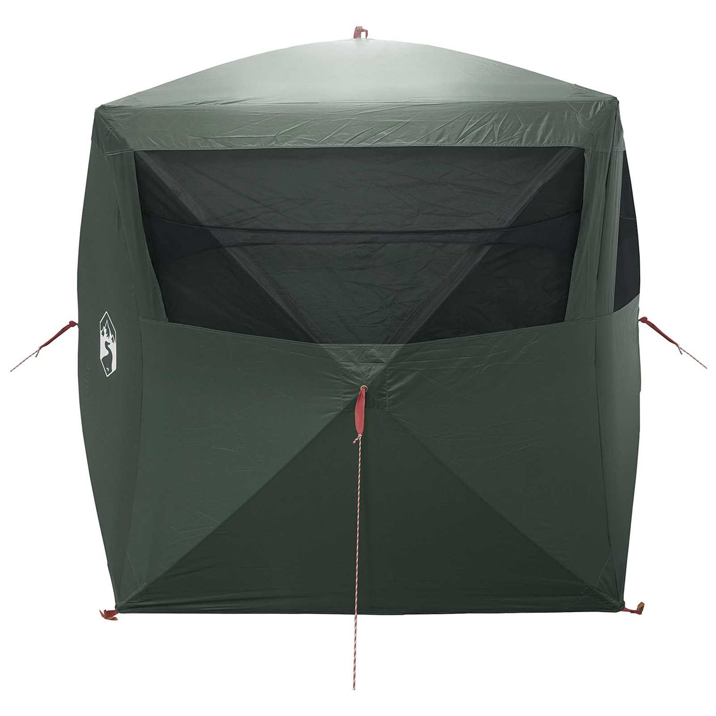 vidaXL Hunting Tent Army Green 143 x 143 x 165 cm Polyester and Steel