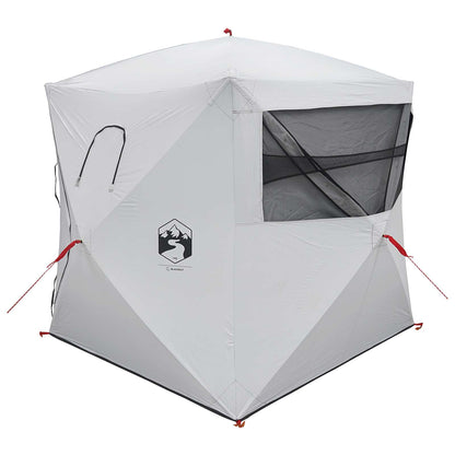 vidaXL Hunting Tent with Roof White Blackout 143 x 143 x 165 cm