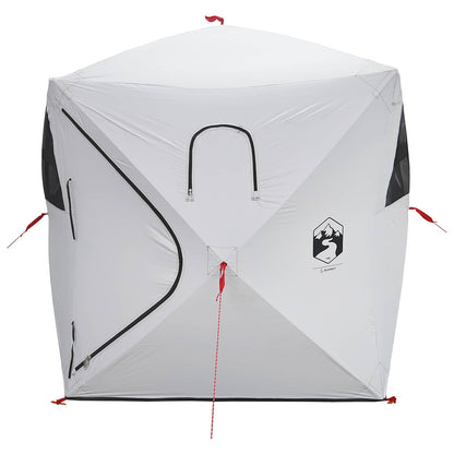 vidaXL Hunting Tent with Roof White Blackout 143 x 143 x 165 cm