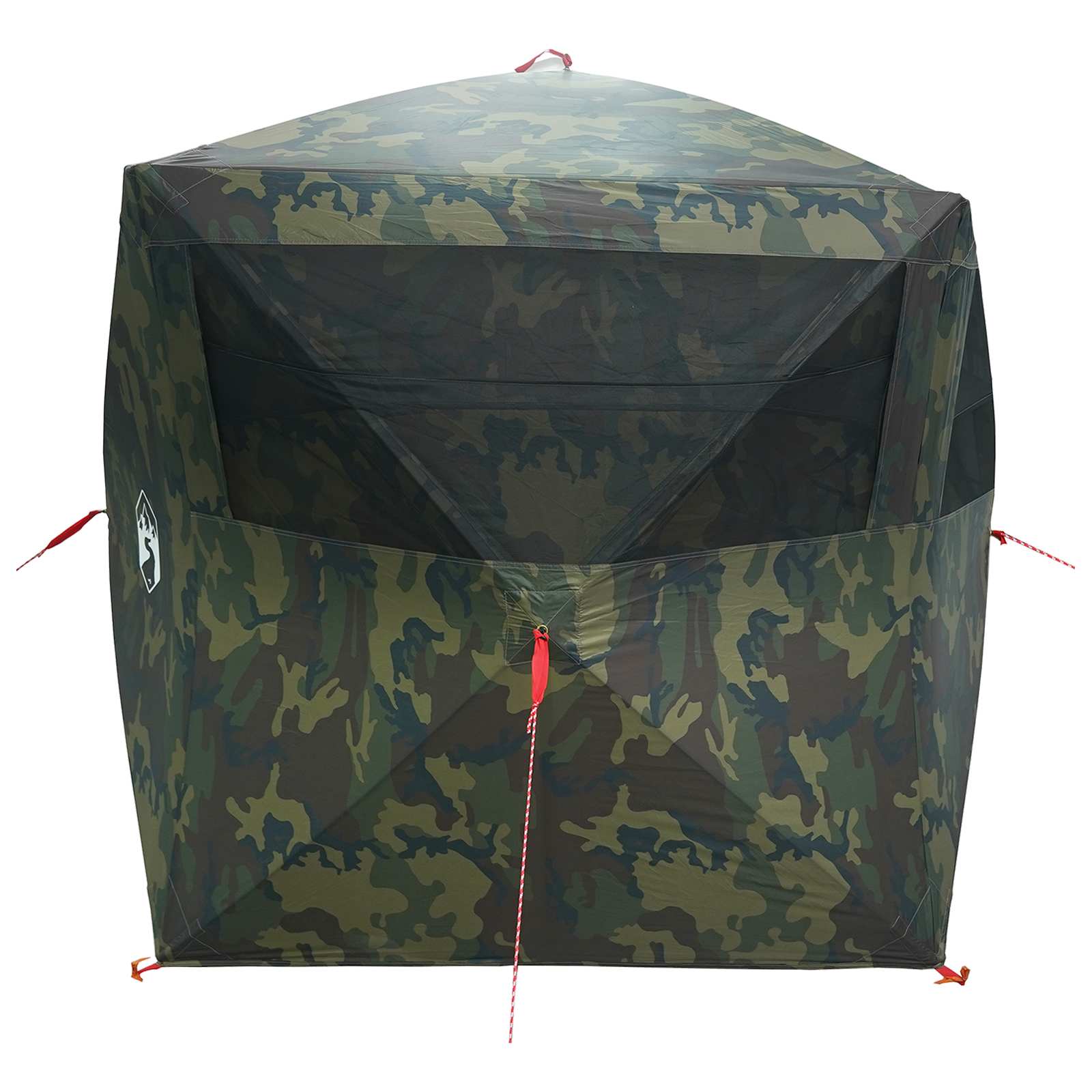 vidaXL Hunting Tent Camouflage 143 x 143 x 165 cm Polyester and Steel - Multicolour