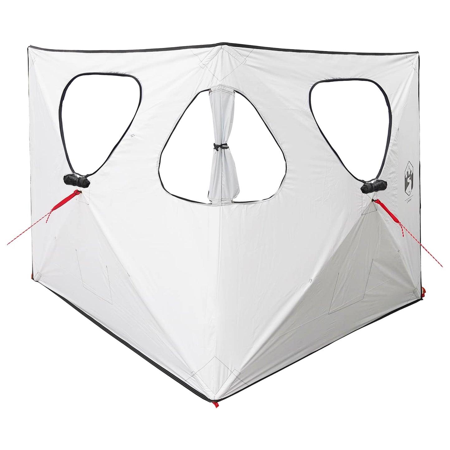 vidaXL Hunting Tent 145 x 145 x 150 cm White Blackout