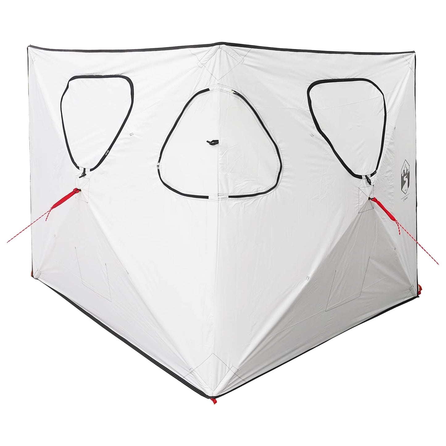 vidaXL Hunting Tent 145 x 145 x 150 cm White Blackout