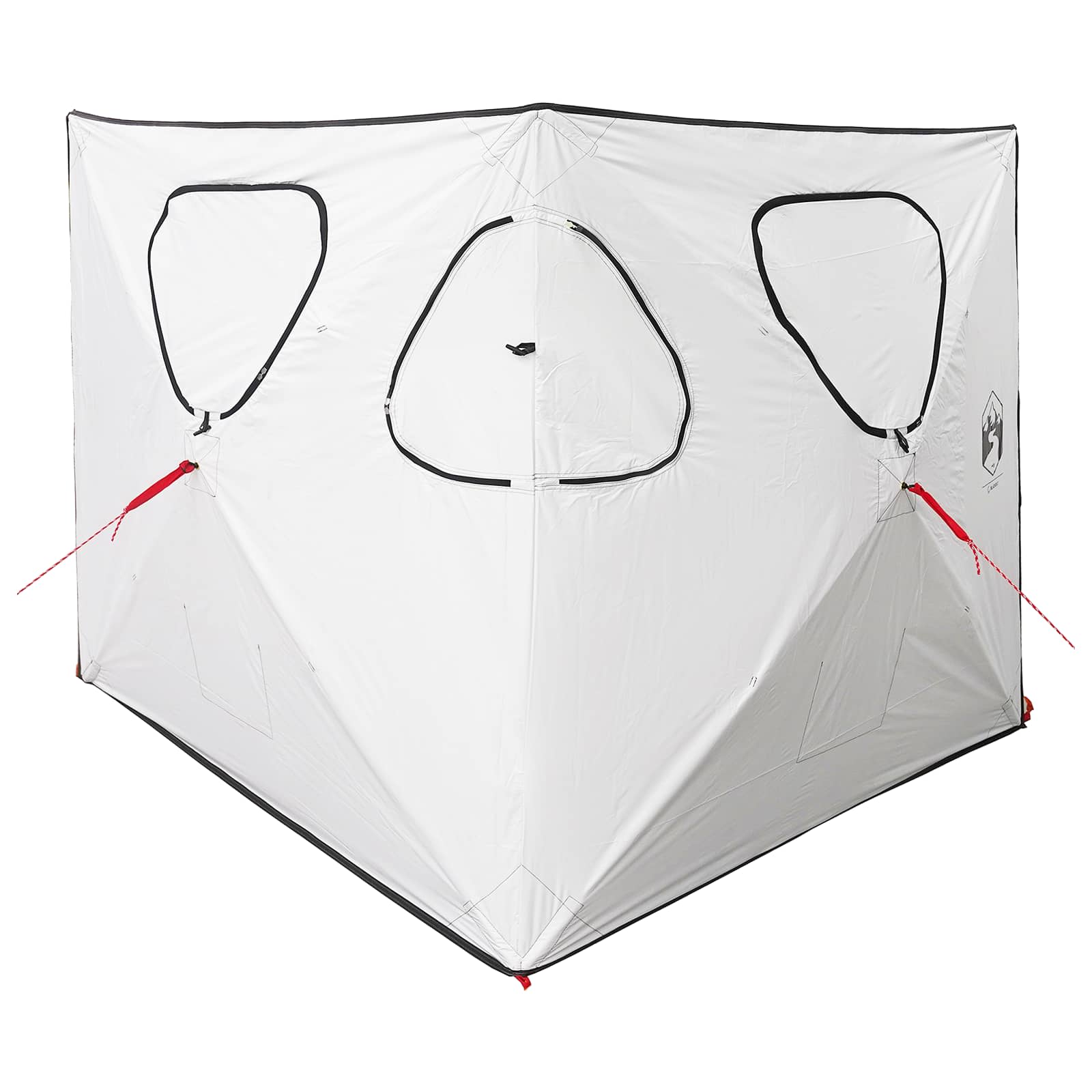 vidaXL Hunting Tent 145 x 145 x 150 cm White Blackout