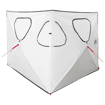 vidaXL Hunting Tent 145 x 145 x 150 cm White Blackout