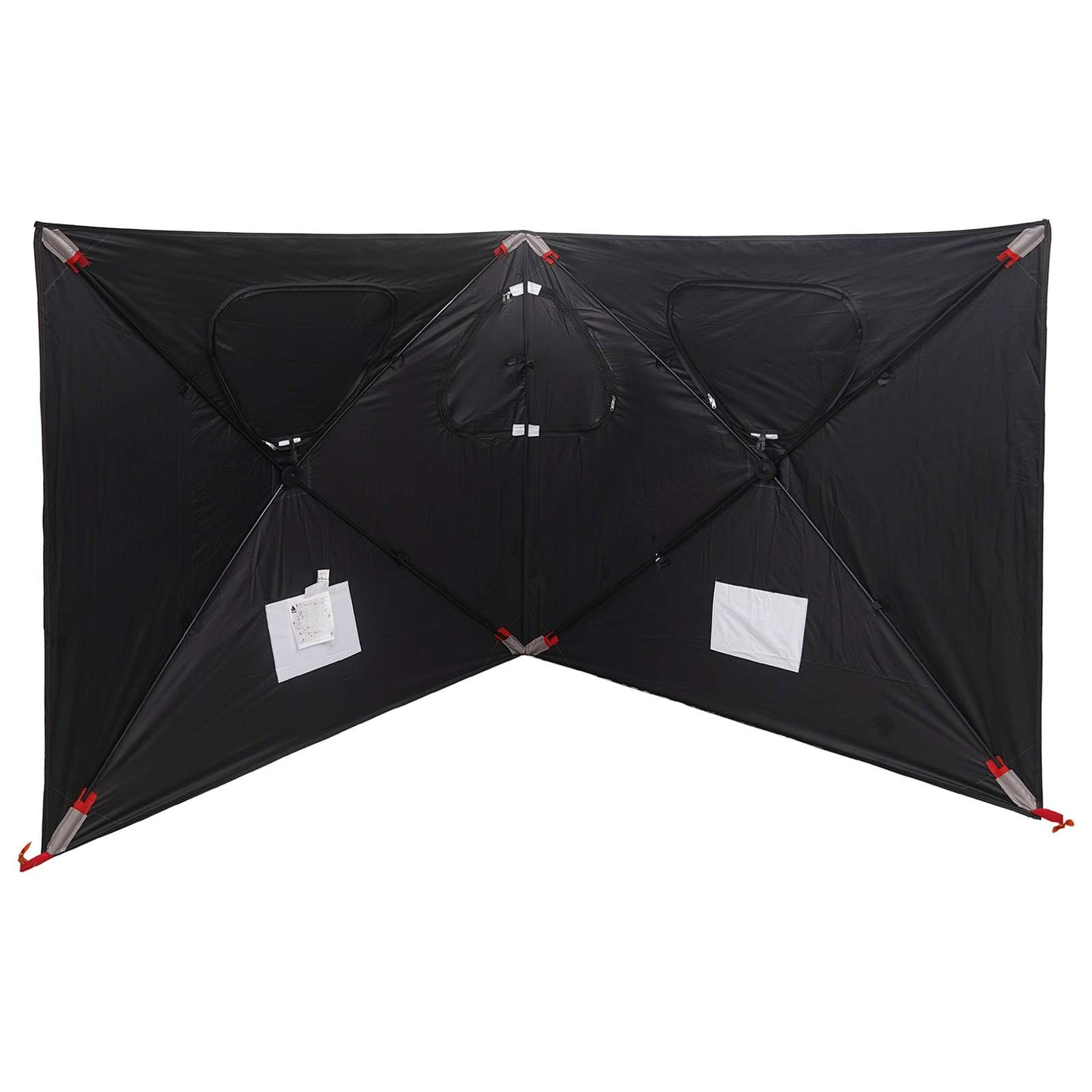 vidaXL Hunting Tent 145 x 145 x 150 cm White Blackout