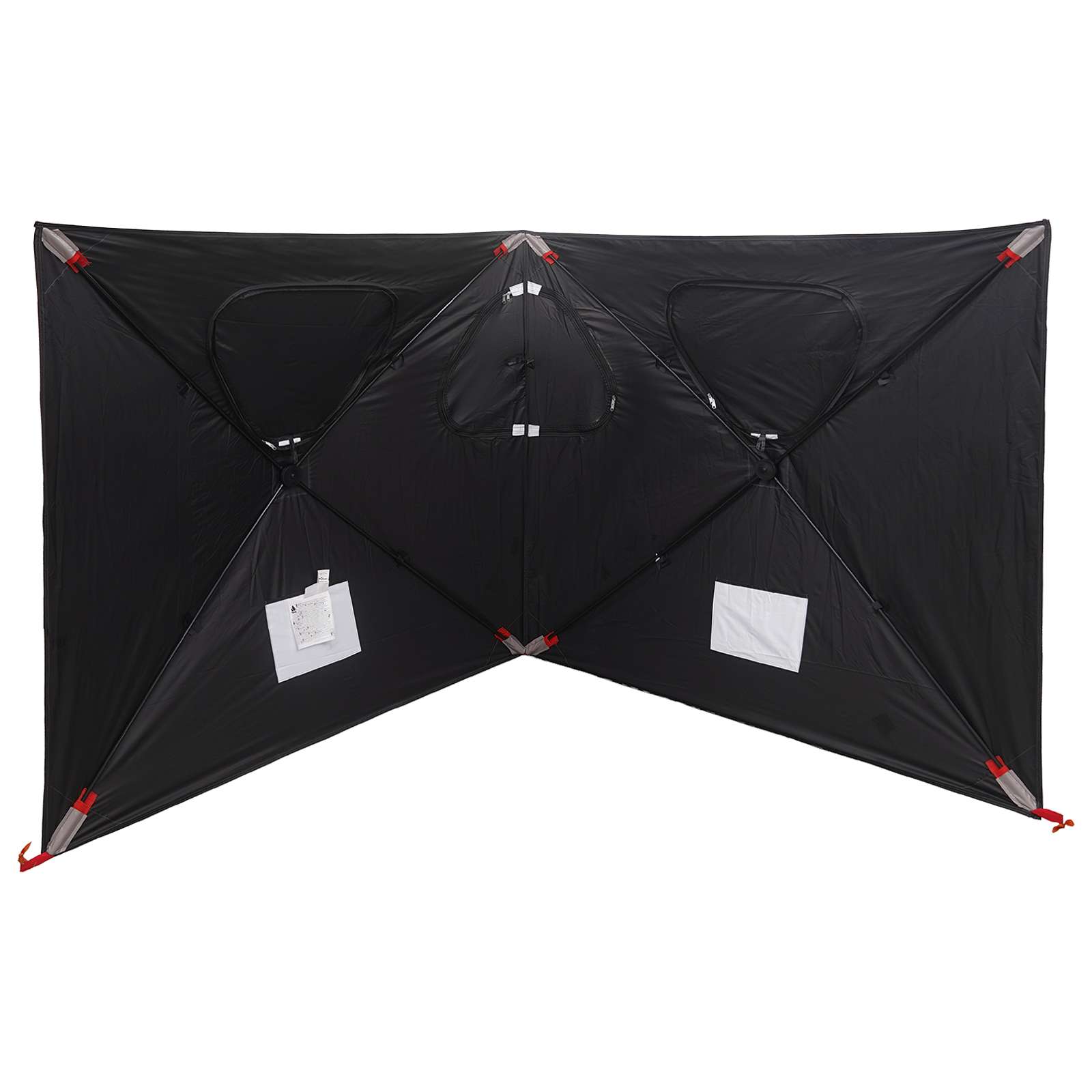 vidaXL Hunting Tent 145 x 145 x 150 cm White Blackout