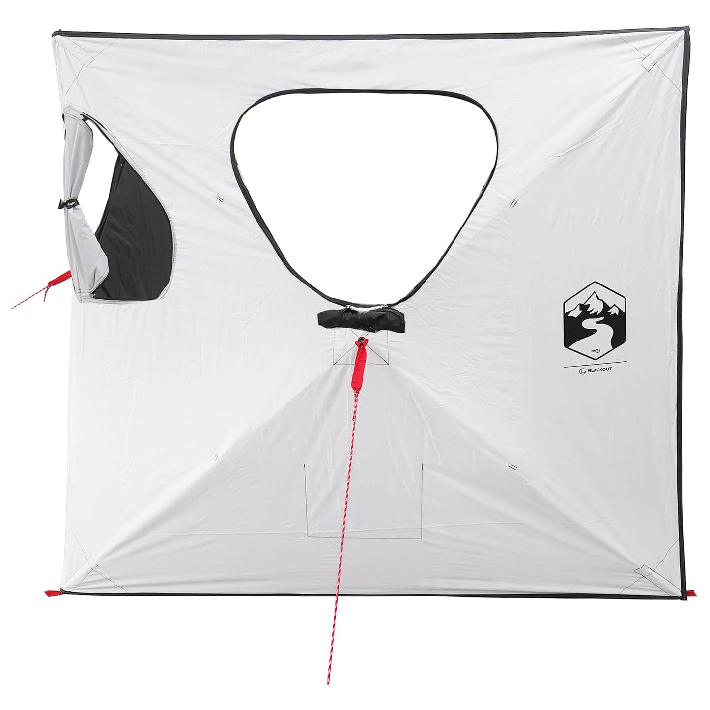 vidaXL Hunting Tent 145 x 145 x 150 cm White Blackout