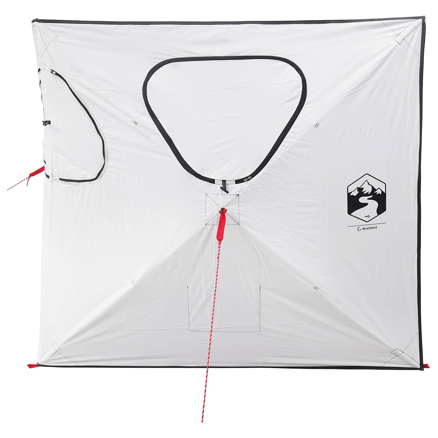 vidaXL Hunting Tent 145 x 145 x 150 cm White Blackout