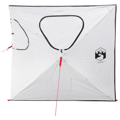 vidaXL Hunting Tent 145 x 145 x 150 cm White Blackout