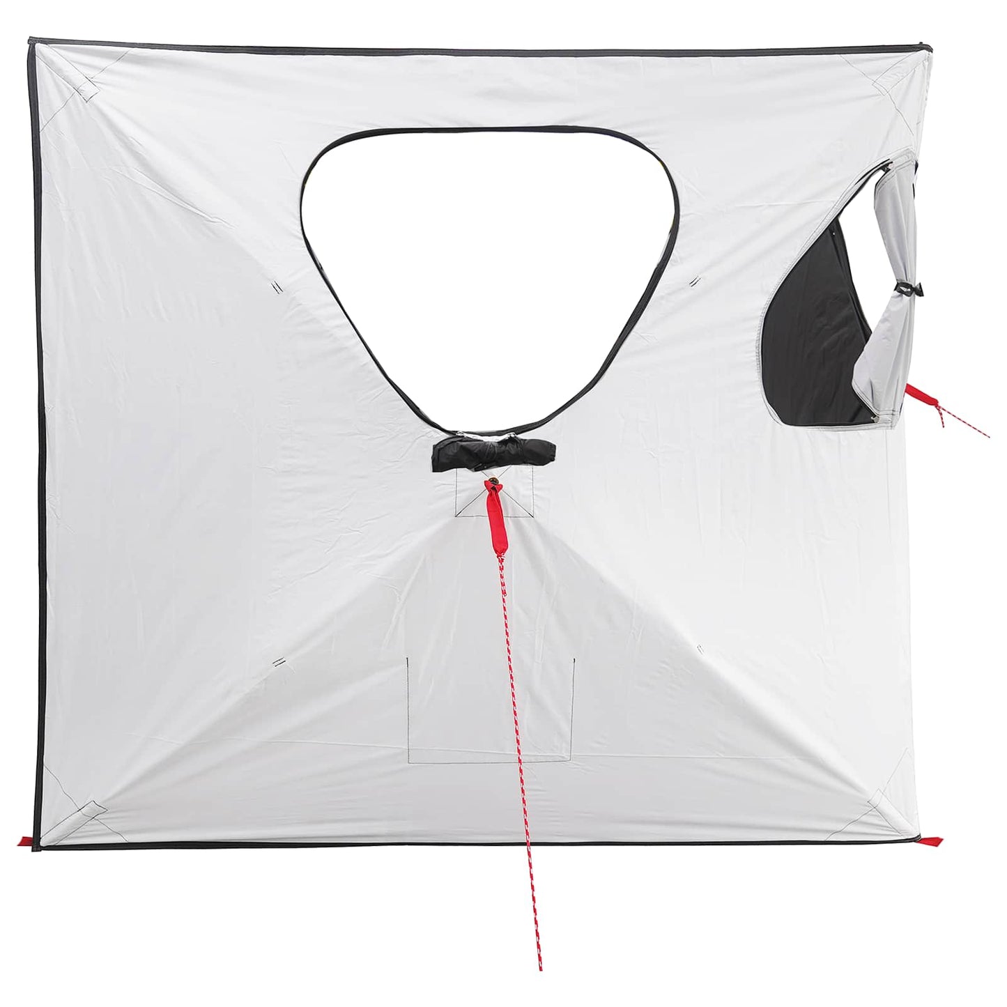 vidaXL Hunting Tent 145 x 145 x 150 cm White Blackout