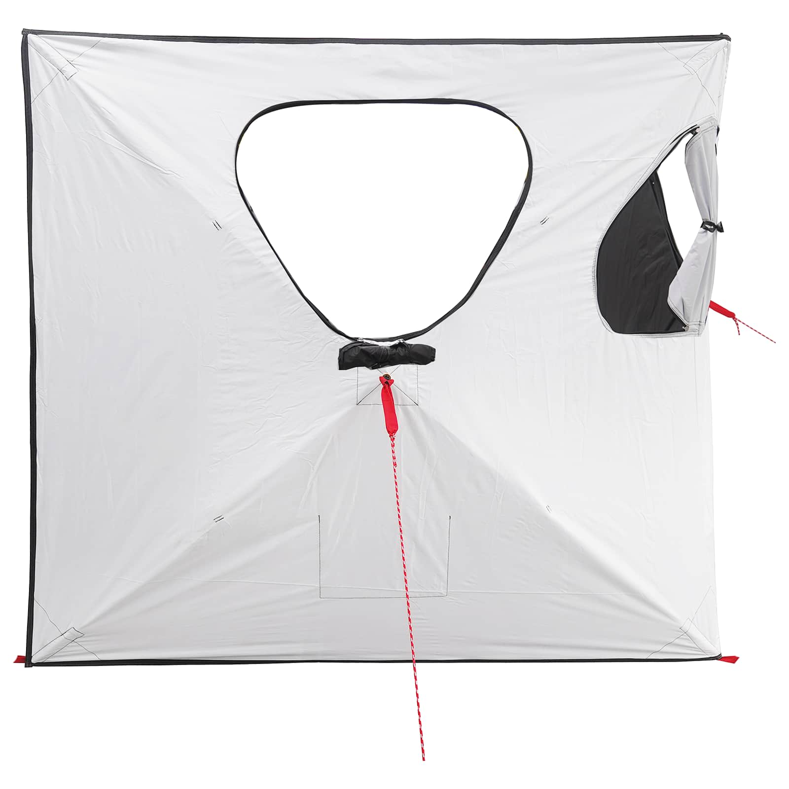 vidaXL Hunting Tent 145 x 145 x 150 cm White Blackout