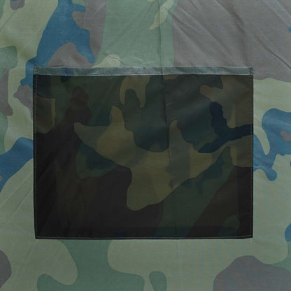 vidaXL Hunting Tent 145 x 145 x 150 cm Camouflage Polyester and Steel - Multicolour