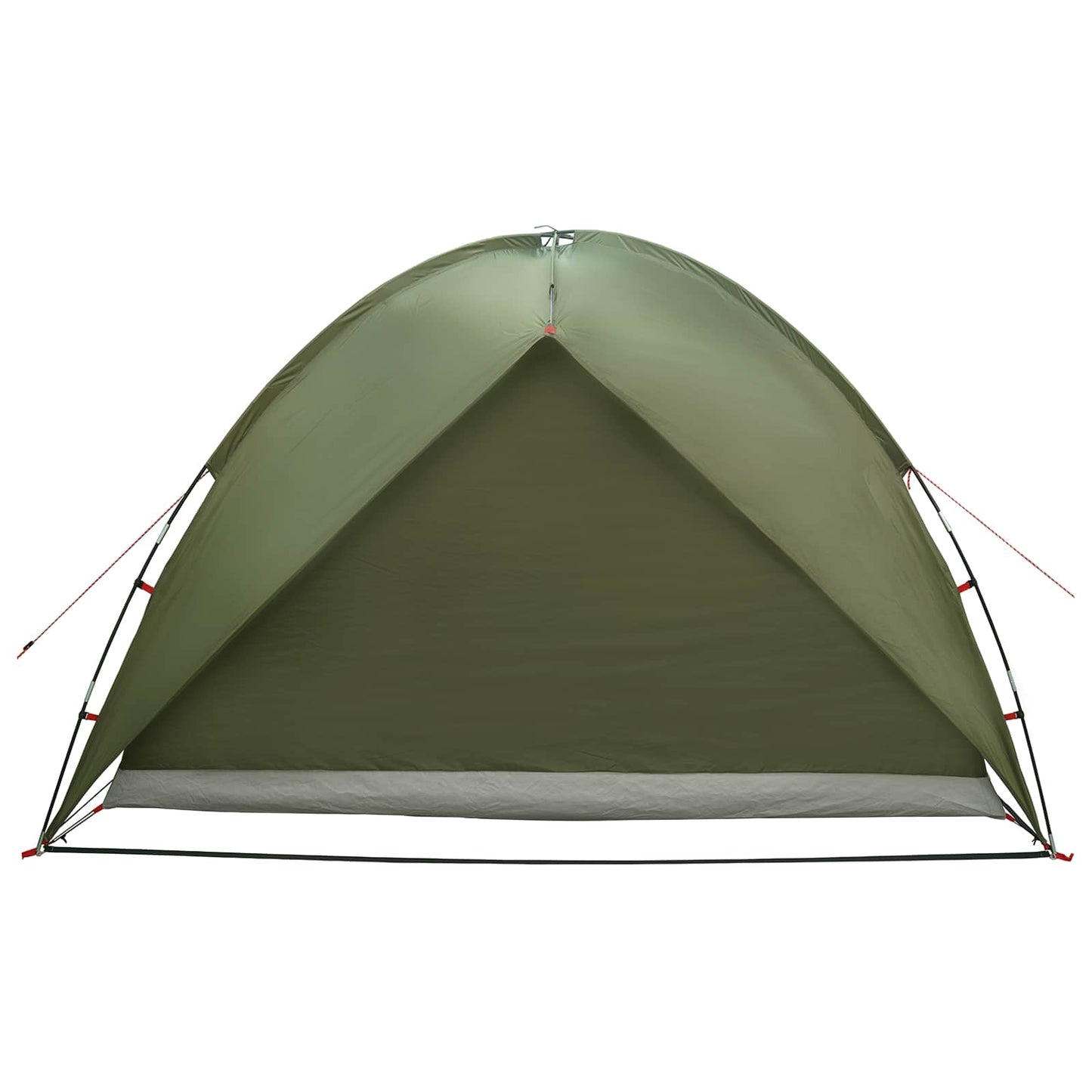 vidaXL Camping Tent with Rainfly Water-resistant 4-Person Olive Green - 310 x 245 x 160 cm