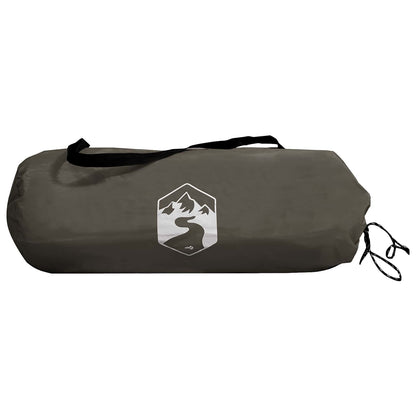 vidaXL Camping Tarp with Mesh Walls 340 x 260 x 220 cm Brown Grey