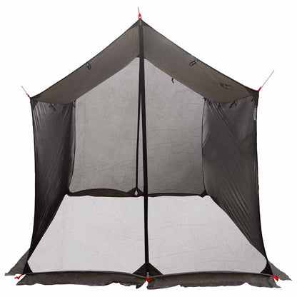 vidaXL Camping Tarp with Mesh Walls 270 x 210 x 210 cm Brown Grey