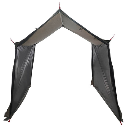 vidaXL Camping Tarp with Mesh Walls 270 x 210 x 210 cm Brown Grey