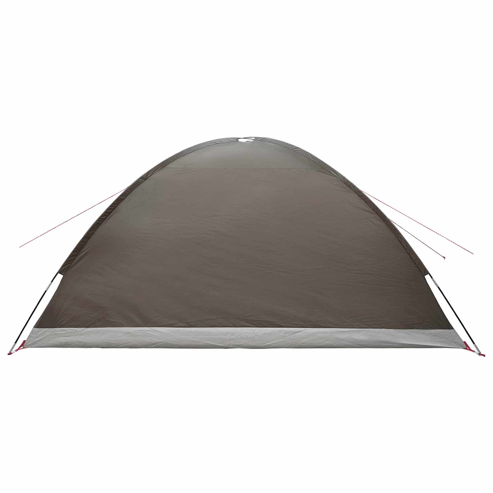vidaXL Cabin Tent with Roof Brown grey 8-Person Polyester and Steel - 41670