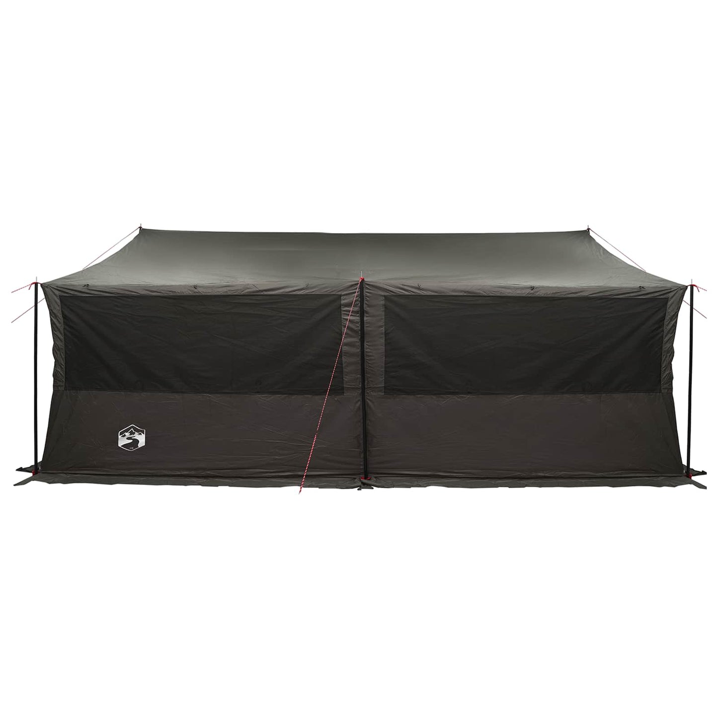 vidaXL Family Tent Brown grey 600 x 400 x 268 cm Polyester and Steel