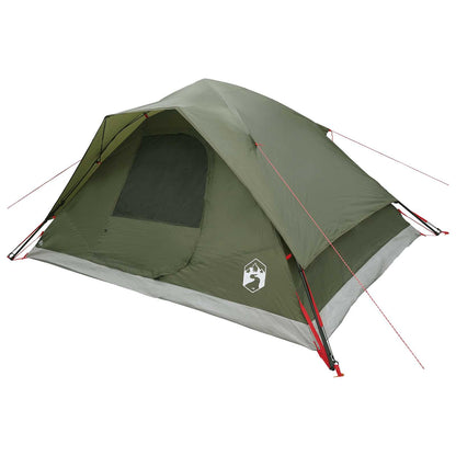 vidaXL Instant Tent Olive Green 305 x 215 x 140 cm Polyester and Steel