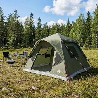 vidaXL Instant Tent Olive Green 305 x 275 x 190 cm Polyester and Steel