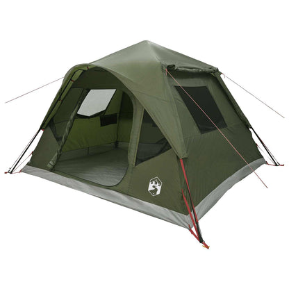 vidaXL Instant Tent Olive Green 305 x 275 x 190 cm Polyester and Steel
