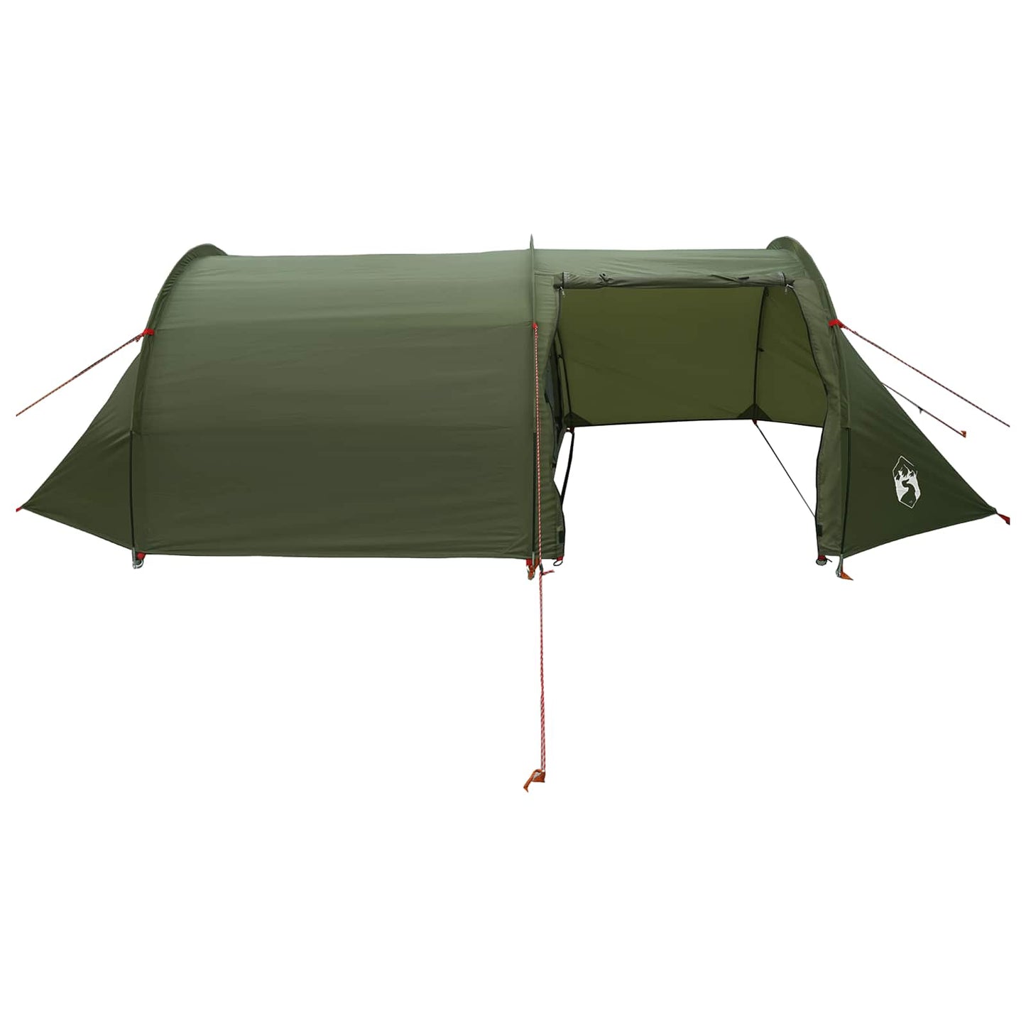 vidaXL Tunnel Tent 410 x 175 x 105 cm Olive Green Polyester and Steel