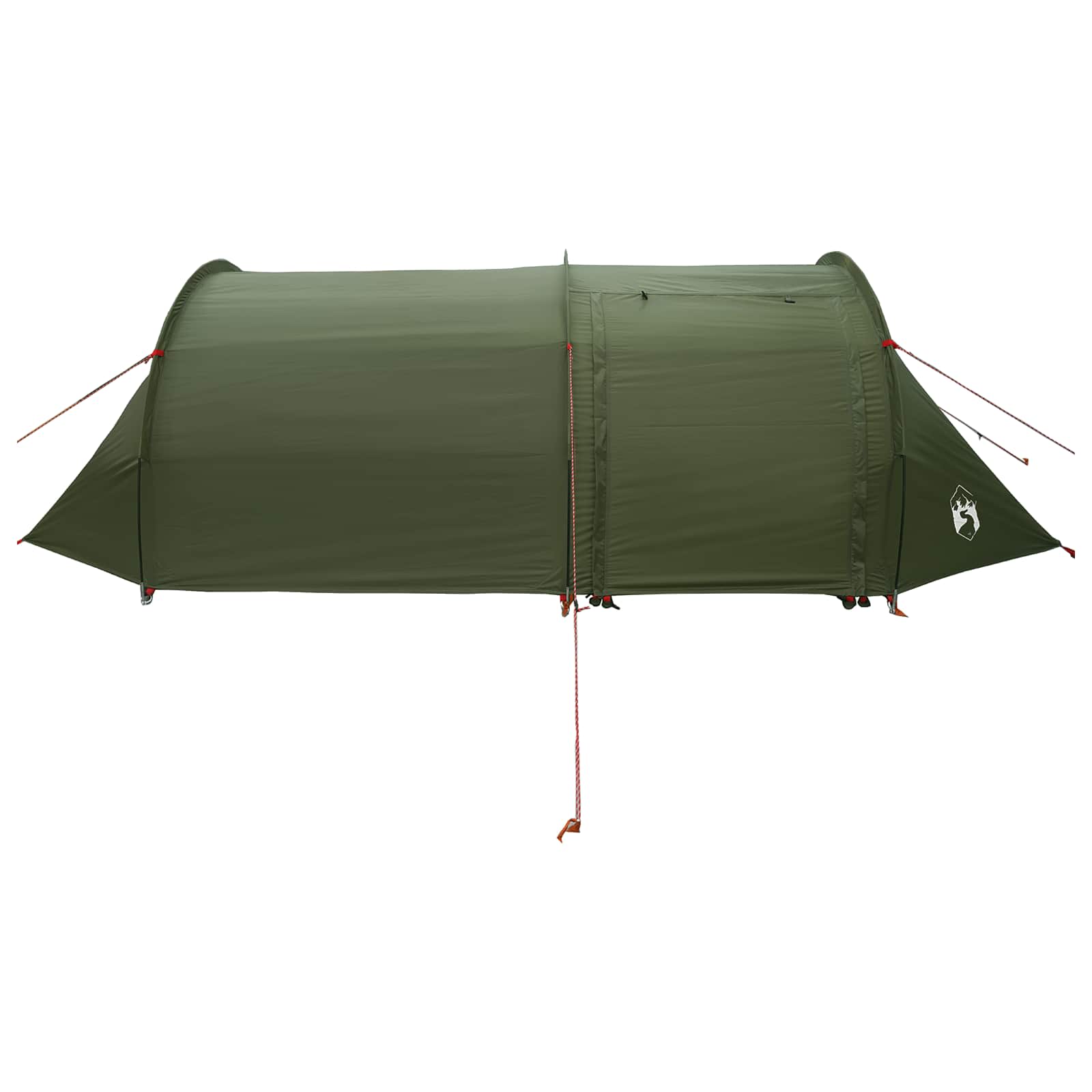 vidaXL Tunnel Tent 410 x 175 x 105 cm Olive Green Polyester and Steel