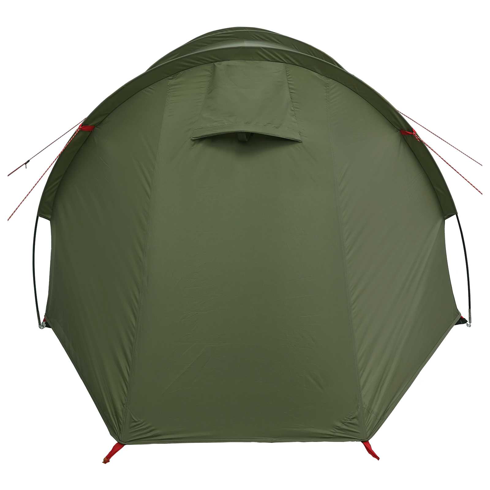 vidaXL Tunnel Tent 410 x 175 x 105 cm Olive Green Polyester and Steel