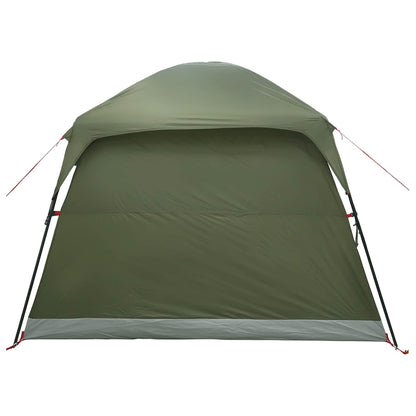 vidaXL Cabin Tent Olive Green 244 x 213 x 183 cm Polyester and Steel