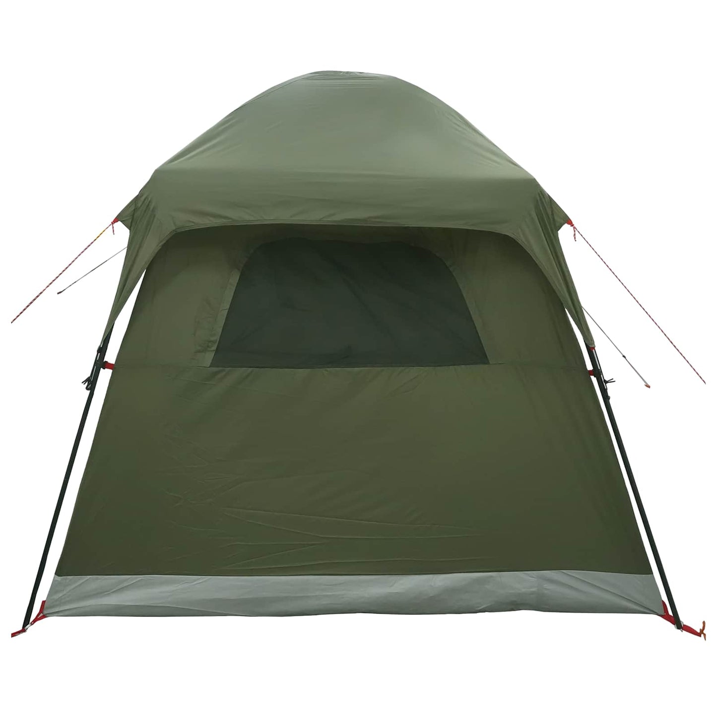 vidaXL Cabin Tent Olive Green 244 x 213 x 183 cm Polyester and Steel