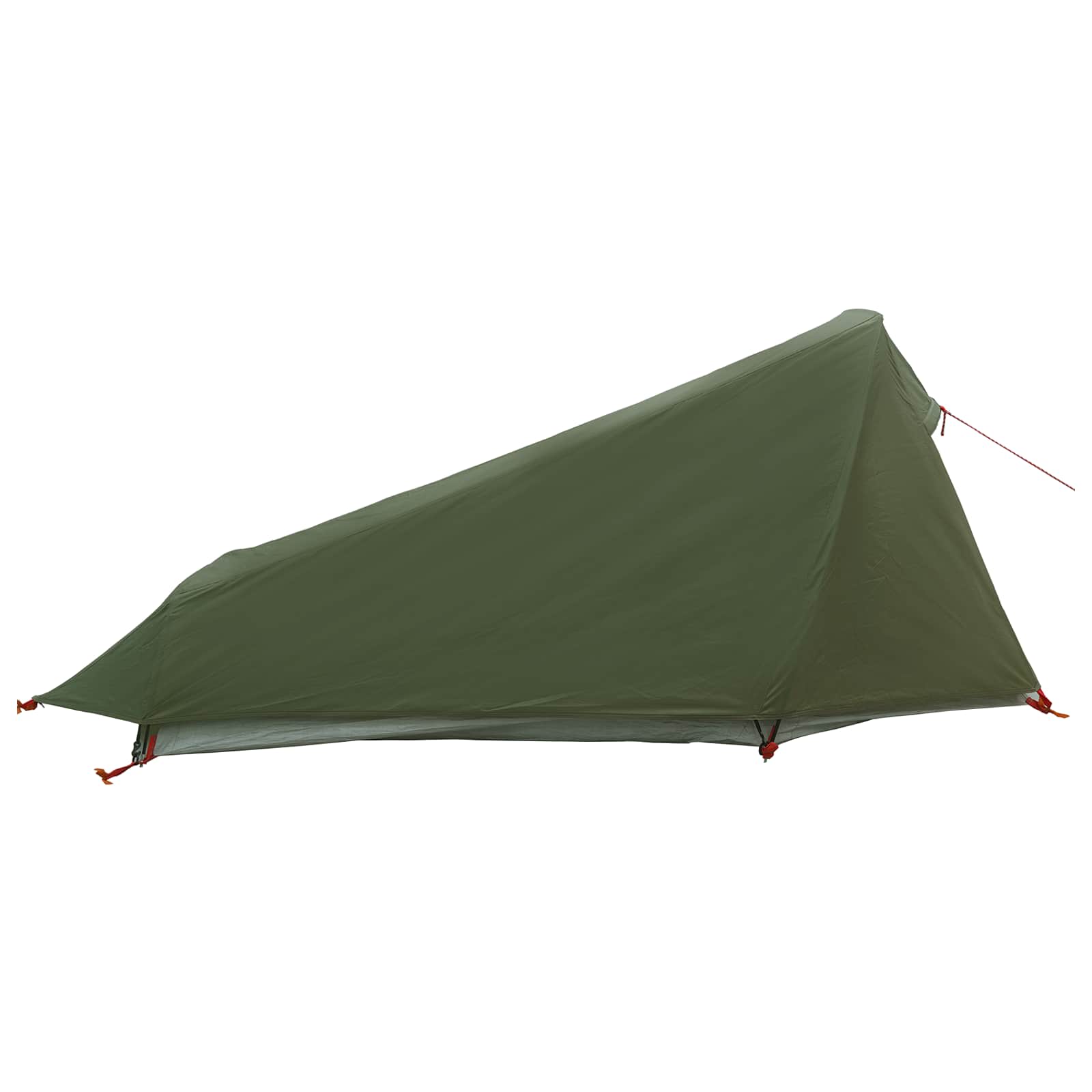 vidaXL Tunnel Tent 215 x 100 x 90 cm Olive Green Polyester and Steel
