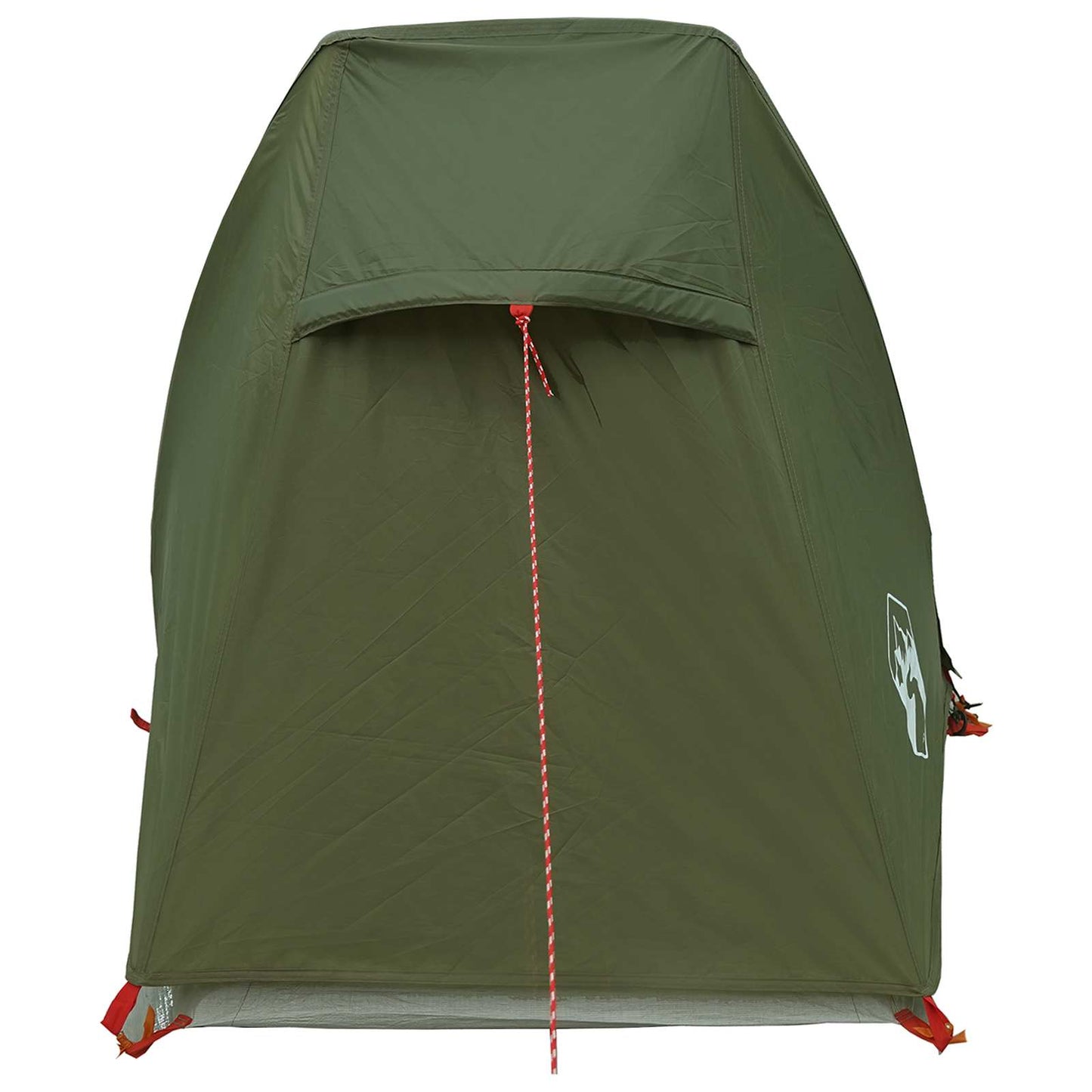 vidaXL Tunnel Tent 215 x 100 x 90 cm Olive Green Polyester and Steel