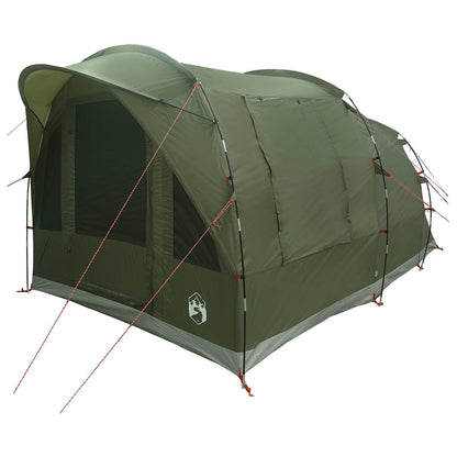 vidaXL Tunnel Tent Olive Green 400 x 260 x 200 cm Polyester and Steel