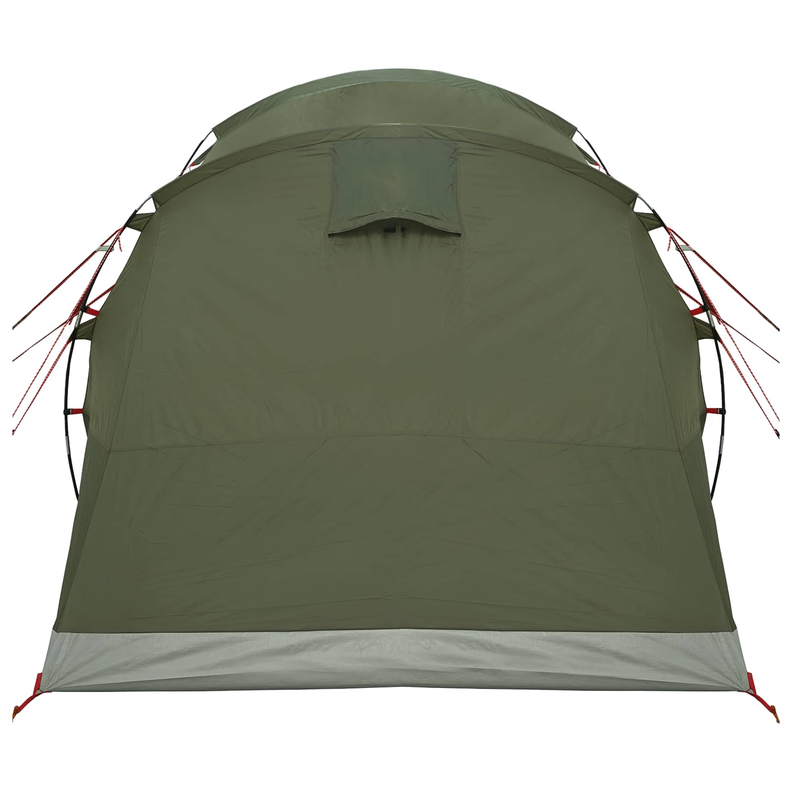vidaXL Tunnel Tent Olive Green 400 x 260 x 200 cm Polyester and Steel